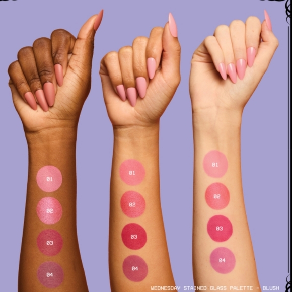 NYX LIMITED EDITION WEDNESDAY CELLO EYELINER LIP OIL BLUSH & BLACK LINER - Picture 12 of 15